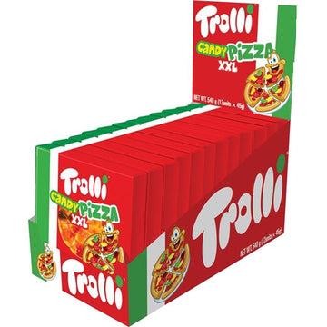 12 x Trolli Gummi Pizza XXL 45g